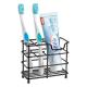 Small 5 Slots Stainless Steel Exquisite Welding Bathroom Accessories Organizer Toothbrush Holder for Small Spaces