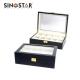 Individual Compartments Wooden Watch Box for Organization Watch Protection