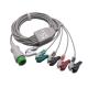 Mindray IPM 8/10/12 ECG Cable  , Round 12 Pins 3 / 5 Lead 040-00961-00 EA6251B 3.6m