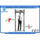 10 Level Alarm Volume Walk Through Safety Gate , Airport Metal Detectors With 33/36 Zones