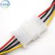 Molex 5.08mm Pc Power Extension Cable 4Pin UL1007 18AWG For Computer
