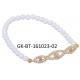 Female custom made special design succinct agate beads bracelet at factory price