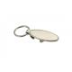 Ellipse Personalized Bottle Opener Keychain Zinc Alloy Metal Engraved Keyring