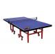 Standard Size Competition Table Tennis Table Portable Red Leg Color For Club