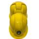 Hd Safety 4G Helmet Camera Yellow Color MTK8735 Chipset Replaceable 3300MAh Battery