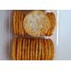 BRC Non GMO BBQ Roasted Round Rice Crackers Snacks Savory And Crispy Tastes