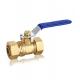 1/2 - 3/4 Lead Free Valves , Lever Operated Brass Ball Valve