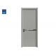 Exterior Bathroom Doors Wood Plastic Composite gray Wpc Eco-Friendly Door