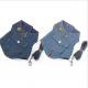 Polyester fibre Dog Jean Jacket Cool Blue Comfortable Dog Harness