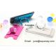 Colorful Novelty Silicone Touch U Stand Phone Holder Finger Ring Mount for Mobile Phone