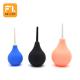 Black Silicone Enema Bulb Kit 7.6oz Clean Anal Douche With 19.7in Hose
