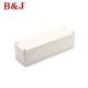 White Industrial Control Panel Enclosure 80 x 250 x 70 mm UV Stabilized For