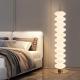 Dimming Led Floor Lamp Glass Living Room Bedroom Glass Floor Lamp