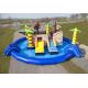 Exciting Inflatable Amusement Park Adventurous Customizable Design With Centre Slide