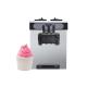 110V 220V 2800W Commercial Double Pans Fried Ice Cream Rolling Machine With 10 Buckets Stainless Steel Roll Ice Cream Maker
