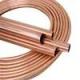 ASTM B280 1/4'' 3/8'' 1/2'' 3/4'' Copper Round Pipe Pancake Coil 15 Meters For