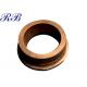 Custom Size Copper Alloy Casting Part Copper Flange ODM / OEM With ISO Certified