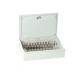 Waterproof Cable Distribution Box 100 Pair White Indoor Termination Box