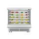 Commercial Supermarket Multideck Open Front Chiller Air Curtain Refrigerator