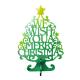 DIY 3D Christmas Tree Silicone Mold Festival Decoration For Jewelry Making