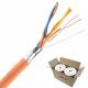 2 Core Bare Copper Al/Foil Fire Alarm Cable 2x1.5mm2 Suitable for 5000000000 Length
