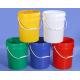 Custom Color Gasket 5 Gallon Plastic Buckets With 20Liter Capacity