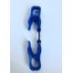 Blue Labor Work Clamp Plastic Glove Clips Loop Type With Customized Logo