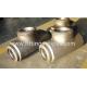 Astm A234 P91 P22 Steel Pipe Tee Fittings Sch80 Alloy Seamless Equal Diameter