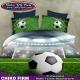 Pure Polyester Football Design 3D Printing Duvet Cover Sets