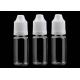 10ml Transparent PET Plastic Bottle For Cosmetic Packaging With Dropping