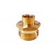 NPT 1/4 Inches X NPT 3/4 Male Rv Water Blowout Plug Lead Free Brass