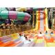 Anti - Static High Speed Slide Beautiful Rainbow Color For Water Sports Park