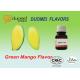 Green Peel Mango Flavour Essence Liquid Form Soluble To Water / Oil