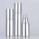Skin Care Aluminium Silver Airless Pump Bottle Cosmetic Serum Bottles 15ml 30ml 50ml
