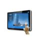 Ultra Thin Wall Mounted Digital Signage 49 Ir Touch Screen Ipad Style Narrow Boarder