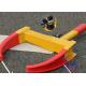 Portable police Car Wheel Clamp for SUV / VANS , easily operate and store