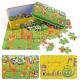 3D Wooden Eco Friendly Custom Jigsaw Puzzles Cartoon Children Jigsaw Puzzle