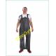 FQY19106 Black Rubber Safty Chest/ Waist Protective Working Fishery Men Pants