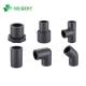 2-1/2 prime Glue Connection Plastic ASTM Sch80 Pn16 PVC UPVC Elbow Tee Pipe Fittings