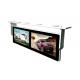 Double Screen Ceiling Mounted Ultra Wide Lcd Display , 18.5 Inch Ultra Wide Touch Screen Monitor