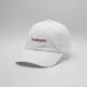 OEM 6 Panel 100% Cotton Plain Flat Embroidery Baseball Cap Unstructured Adjustable