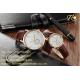 WHOLESALE PU STRAP AND ALLOY CASE QUARTZ  WATCHES WITH DIAMOND  COUPLE WATCH