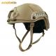 PE Aramid Khaki Fast NIJ IIIA Ballistic Helmet US Army Combat