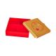 UV Coating Red Drawer Paper Box Packaging Moon Cake With Insert