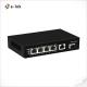 12Gbps 4 Port Ethernet Switch Gigabit TP SFP Uplink Ethernet Switch