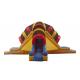 Customized Size Volcano Large Inflatable Slide WSS-239 For Kids / Adults