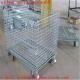 galvanized wire mesh container/stackable storage bins/metal storage containers/ galvanized treatment storage cabinets