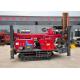 Depth 200m Pneumatic Crawler Drill Air Compressor Drilling Machine