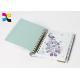 Eco - Friendly Custom Cover Wire - O Spiral Notebook Printing For Office & School