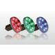 KooSion PRE-PROGRAMMED RGB 16 SMD LED CARNIVAL LIGHTS TURBO BULBS